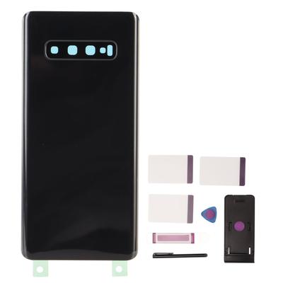 Rear Back Glass Cover Housing with Pre Installed Camera Lens Tape Touch Pen Phone Holder Replacement for Galaxy