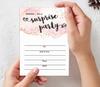 Inkdotpot Pack Of 30 Surprise Party Birthday Invitations With Envelopes