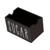 Wooden Sugar Packet Holder Tea Bag Storage Box Coffee Capsule Sorting Holder for Home Restaurant Countertop Coffee Bar Organizer