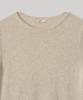ANOTHER OFFICE WOMEN W. Basque Pullover (Light Beige)