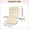 Back Support Cushion for High Chairs, Washable Pad Rocking And Office Chairs in Outdoor