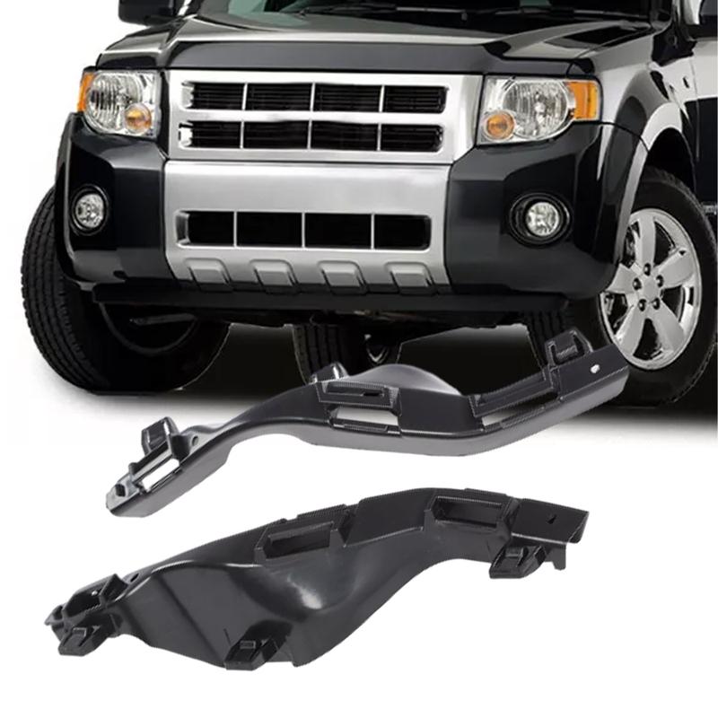 Left Right Front Bumper Support Brackets Retainer for Ford Escape 2008 2009 2010 2011 2012 Mercury Mariner 2008-2011 8L8Z17E814A