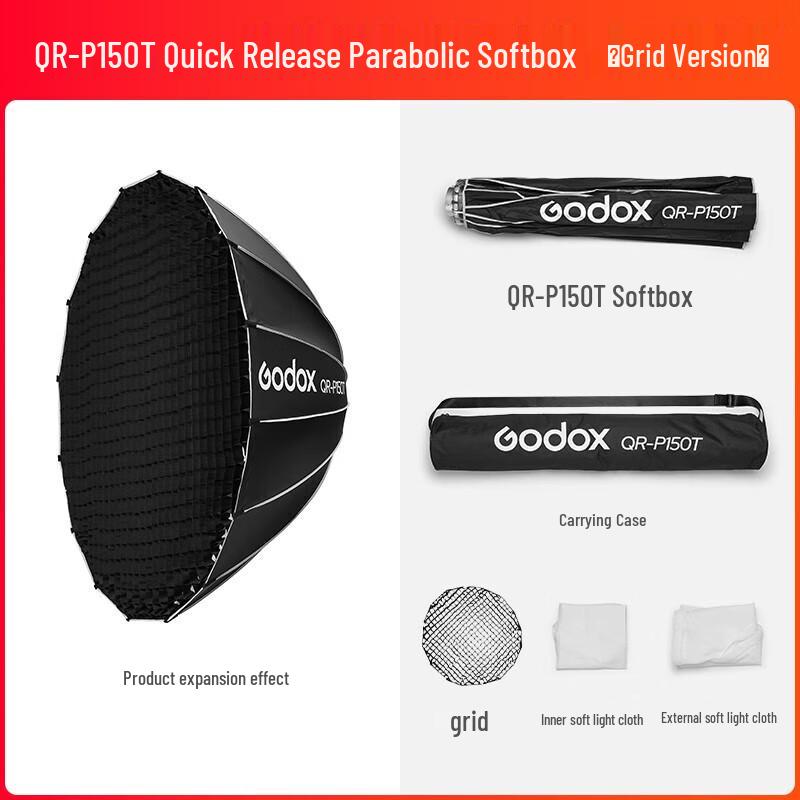 Godox QR-P150T Quick Release Shallow Parabolic Softbox