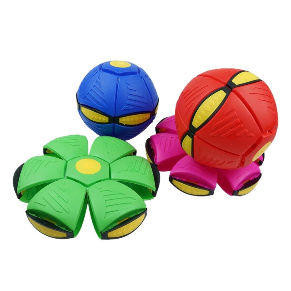 Foot stepping on deformation elastic flying saucer ball magic puzzle children's outdoor sports stepping on the ball toy wholesale
