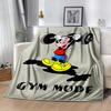 Mickey Mouse Castle Fantasy Blanket Soft & Cozy Perfect for Bed Sofa Seaside All-Season Use Digital Print Ideal Gift for Friends Family Couples Picnic