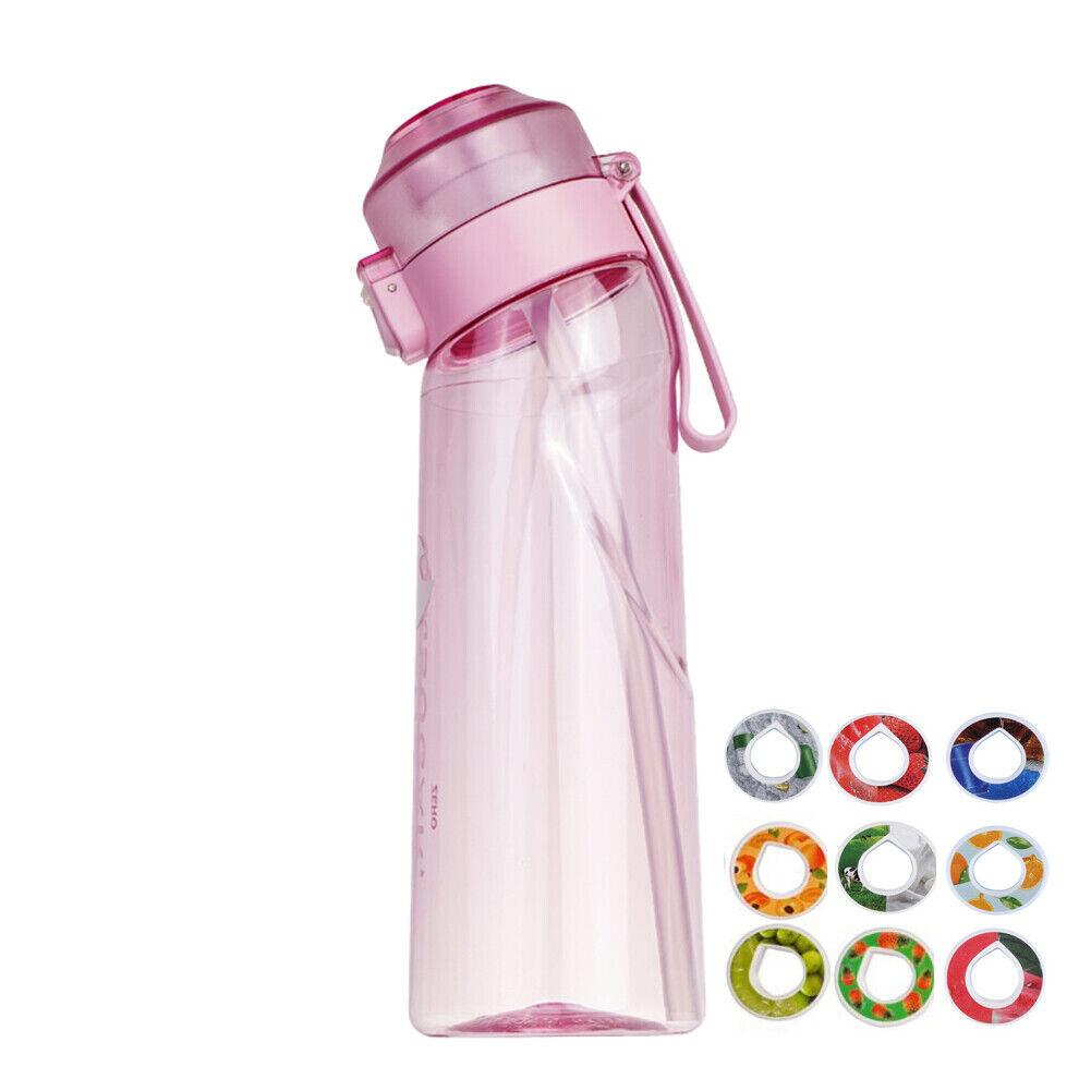 Borraccia AIR UP® Gen 2 Con Cialde Aromatizzanti - Senza Zucchero, Gusto Pesca, Grigio Antracite - Foto 9