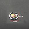 3D Metal Car Emblem Fender Side Rear Trunk Badge Sticker for Cadillac Escalade DTS SRX XT5 XTS ATS BLS CT4 CT5 CT6 CTS SLR SLS