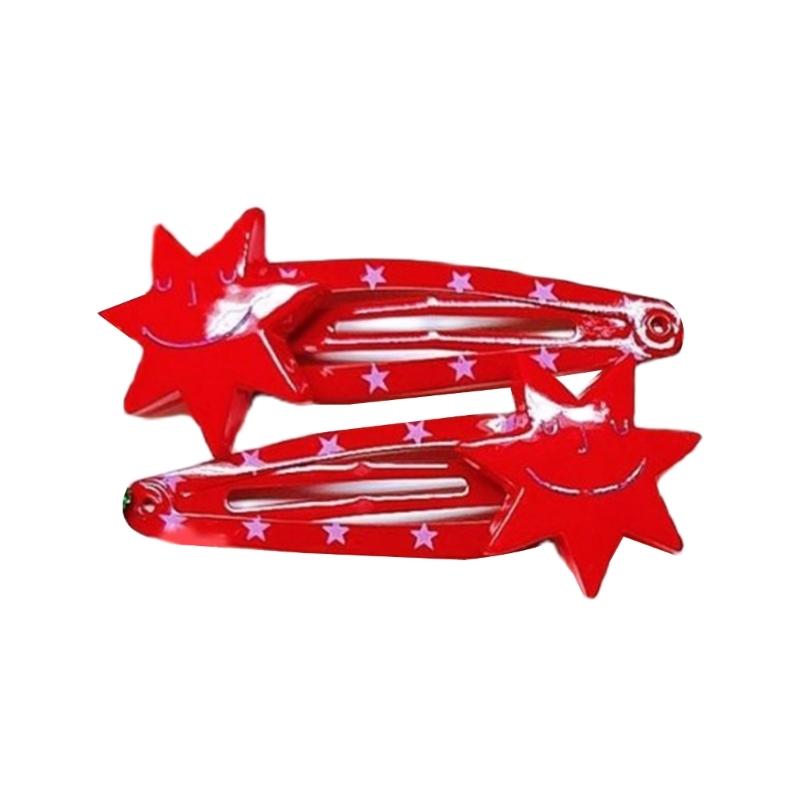 Lovely Christmas Hair Clip Sequined Nonslip Strong Clip Santa/Tree Decors For Christmas Holiday Hair Styling Accessories
