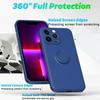 Magnetic Soft Silicone Case For 15 13 14 12 11 Pro Max X XS XR Plus Mini Phone Ring Holder Stand Cover With Wrist Strap