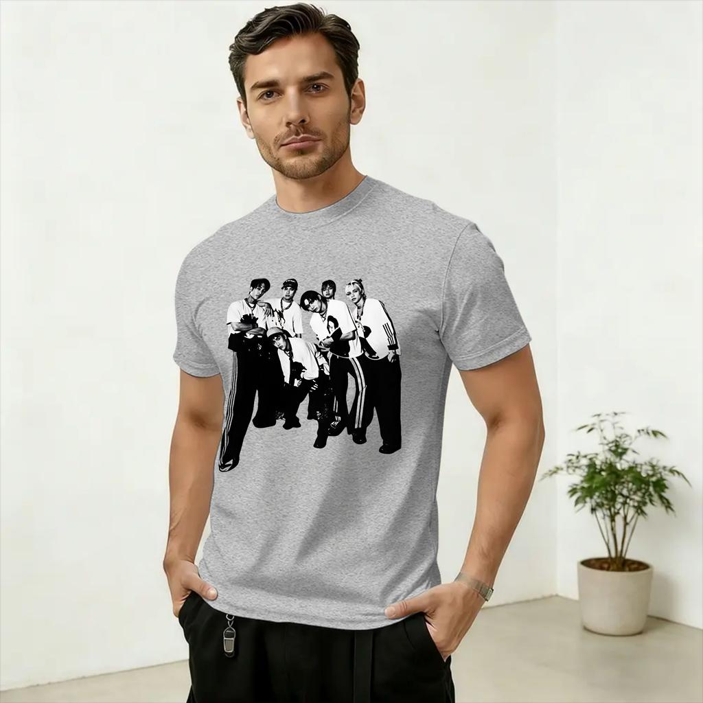 Korean PP1Harmonys TShirt Summer Cotton TShirts For Unisex Harajuku Casual Tshirt ShortSleeved Vintage Tops