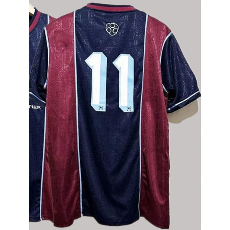 Vintage Football Uniform Thai Version Jersey Portugal Italy England King M Team Match Sportswear