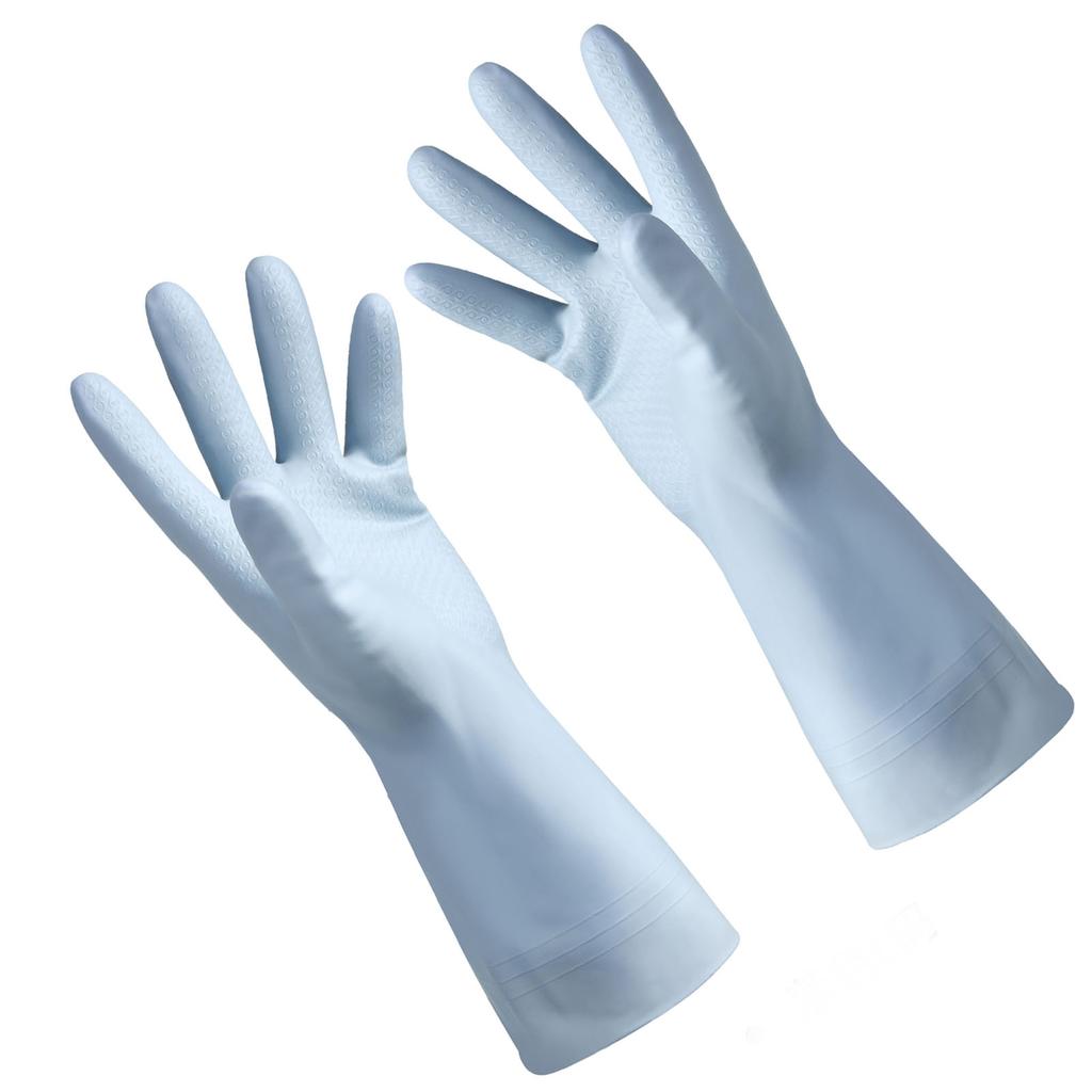 Cleaning Gloves PVC Reusable Waterproof Comfortable Washing Gloves Housework Gloves for Home