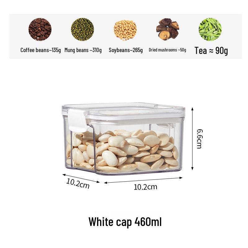 

Thickened Transparent Food-Grade Storage Jar for Grains, Cereals, Snacks & Tea