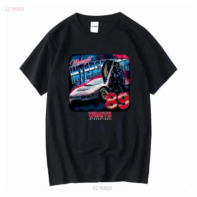 Interceptor Vintage The Wraith T Shirt Long or Short Sleeves Vintage Washed Comfortable Unisex Stretched Top For Everyday Wear