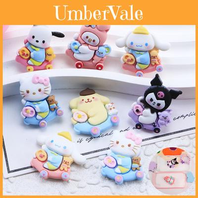 Cartoon Dog Car Tree Resin Accessories Cream Jelly Diy Phone Case Hairpin Water Cup Stationery Patch Material Characters)