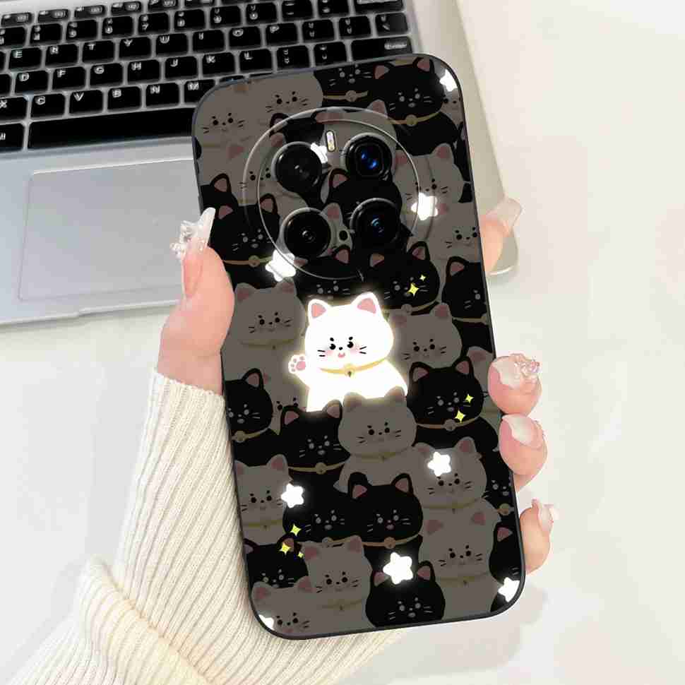 For Honor Magic7 Pro Case PTP-N49 Luxury Painted Cover Soft Silicone Phone Case For Honor Magic7 Magic 7 Pro Cover Funda Housing
