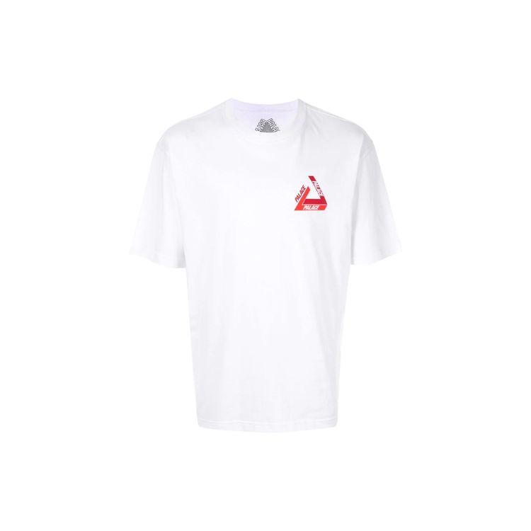 Palace Tri-Shadow T-Shirt White Unisex Tops P15TS241