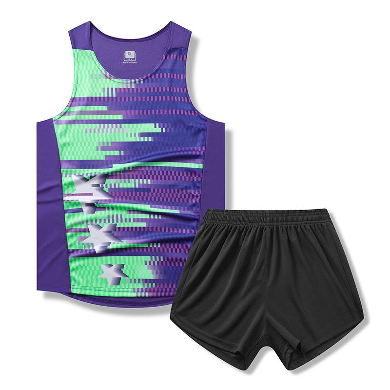 Unisex Track & Field Running Vest Suit for Training & Competitions