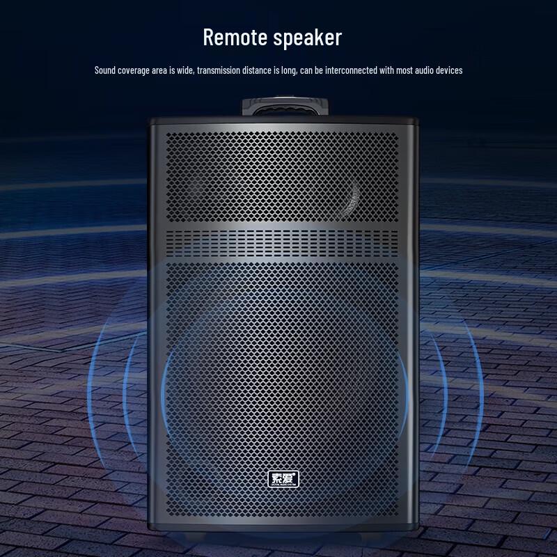 Soaiy SA-X80 Flagship 8-inch Portable KTV Bluetooth Speaker