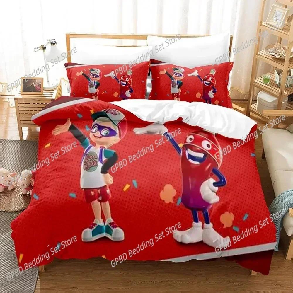 Luxury  New 3D Print Game Ninjala Bedding Set Single Twin Double Queen King Cal King Size Bed Linen Set