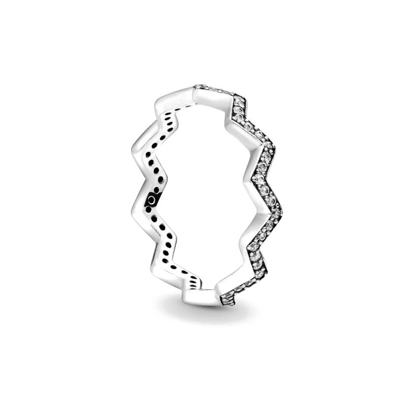 2025 New S925 Silver Family Tree Garland Crown Ring Suitable For Valentine's Day Women's Gift DIY High Jewelry Fashion Jewelry