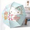 1pc Hello Kitty Summer Adventure Umbrella with Plastic Handle,Suitable for All Seasons Home Travel Outdoor UmbrellaSanlio613