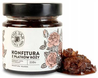 Konfitura Z Płatków Róży Różana Naturalna 210 G