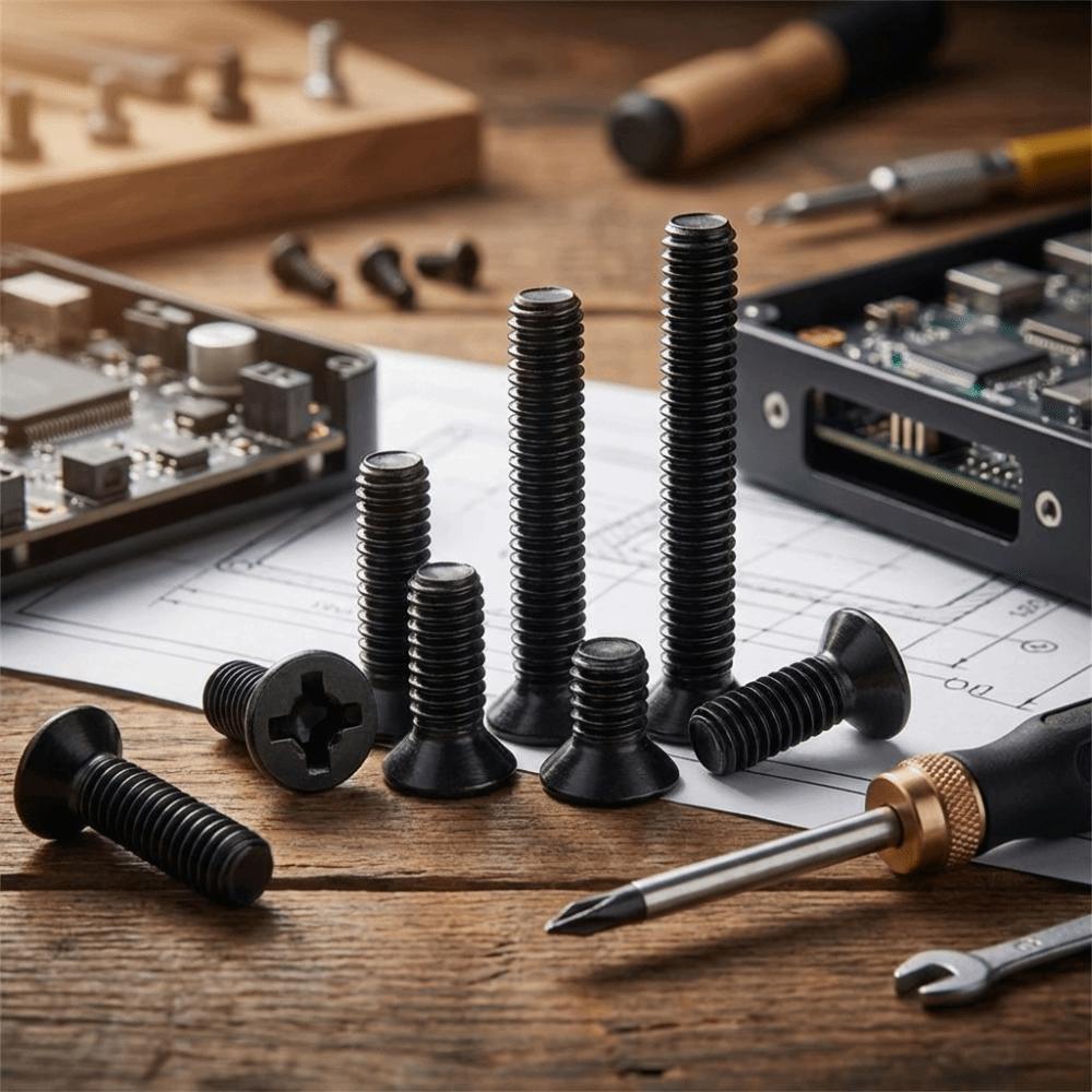 M2.5 Größe Kreuzschlitz Senkkopfschrauben M2 Größe Selbstschneidende Schrauben Sortiment Elektronik Reparatur