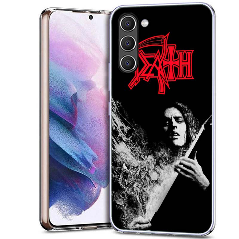 Metal Band D-Death Phone Case for Samsung A54 A14 A24 A34 A17 A37 A57 A55 A35 A25 A15 A13 A23 A33 A53 A07 A05S A04S A03 A73 Gala