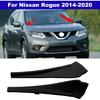 For Nissan Rogue 2014- Front LH and RH Cowl Extension Trim Windshield Wiper Cover Panel Fender 66895-4CL0A 66894-4CL0A, Black