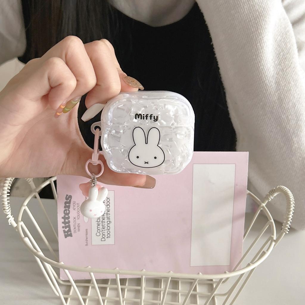 Shell lines Miffy for AirPods 1 case Apple 1/1 generation AirPods pro1 earphone case