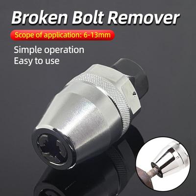 Broken Bolt Remover 6-13mm Easy Operate Used Bolt Screw Extractor Broken Head Slide Rusty Damaged Screw Auto Repair Tool