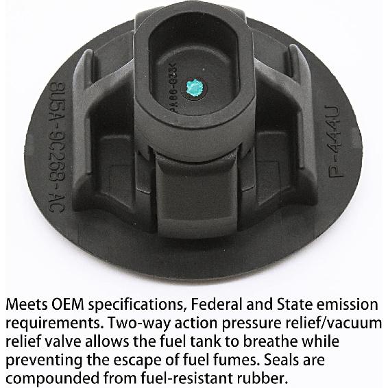 Fuel Locking Gas Cap For Ford Edge Escape Expedition Explorer F150 Fiesta Flex Focus Fusion Taurus, Replace 4584554AF, 8U5Z9C268B, AE8Z9034C
