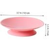 HEALLILY 3pcs Elderly Silicone Pads Double-Sided Plate Suckers for Dinner Plate Cups for Plate Round Shape Design Feeding Aid for Seniors and