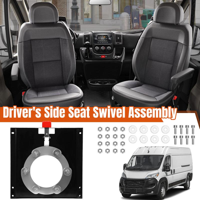 

For Fiat Ducato 2007 Ram Promaster Swivel Seat Base 360-Degree Rotating Rust Proof Auto Replacement Accessories