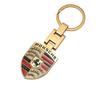 Portachiavi Emblema Auto Fibbia a H Portachiavi Double-sided Per Porsche Cayenne Panamera Macan 911 718 Taycan Boxster Cayman 918 Pajun