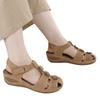 Leopard Print Wedge Sandals For Women Womens Wedge Flower Summer Comfortable Platform Bohemia Shoes Sandals SandáLias Femininas