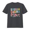 Speech Squad Funny Therapy Pathologist T Shirt vintage Washed graphic Breathable Soft designer clothes Top For Everyday Wear