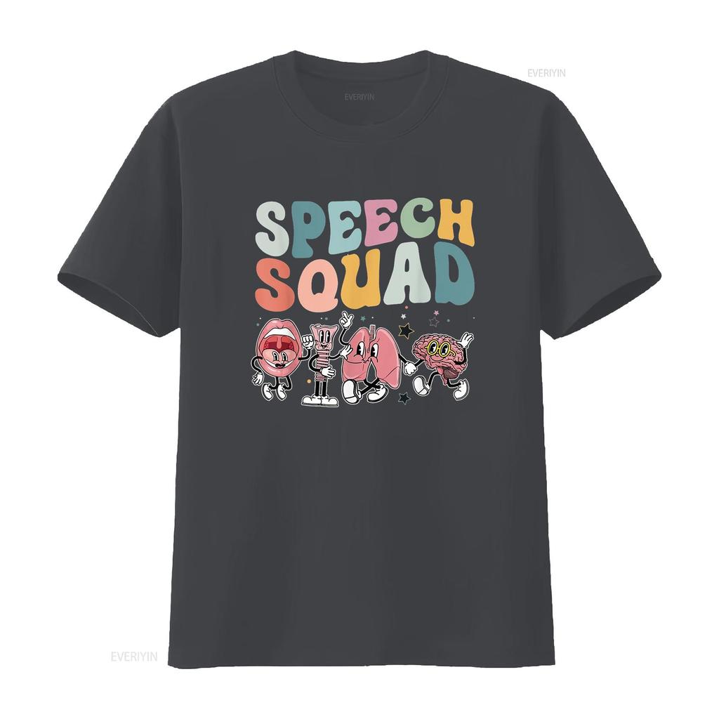 Speech Squad Funny Therapy Pathologist T Shirt vintage Washed graphic Breathable Soft designer clothes Top For Everyday Wear