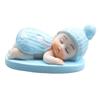 Fish Tank Ornament Shatter-proof Waterproof Anti-crack Colorfast Landscaping Sleeping Posture Micro Landscape Baby Figurine Home Decor