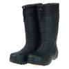 Mitsuuma Men's ER-2029 Cold Weather Rain Boots with Resin Toe Cap, Lightweight Design, Cold Weather Design, Wide Fit, Dark Green, Size M (24.5-25.0cm)