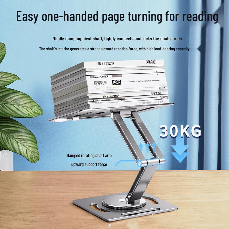 Germany 2026 Paifan Alloy 360° Rotating Reading & Tablet Stand for Laptops
