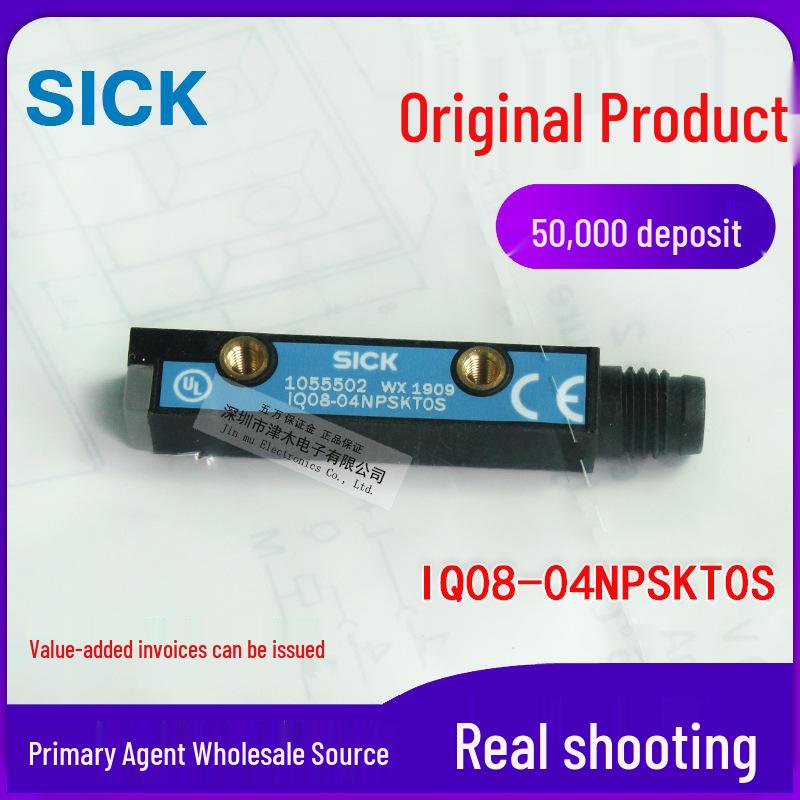 Original Genuine Proximity Sensor IQ08-04NPSKT0S 1055502 DC 3-Wire PNP NO IQ08-04NPSKT0S