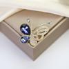 Elegant Women's Brooch: Versatile Bow & Insect Flower Design with Anti-Exposure Feature