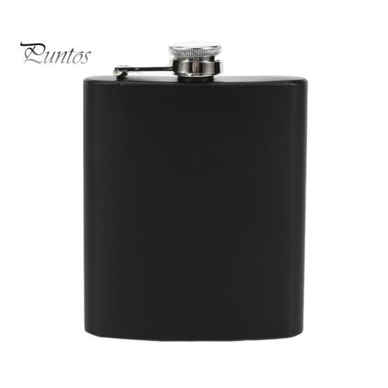 

Фляга для вина из нержавеющей стали, воронка и чашки, 6-12 унций, карманная бутылка для вина с металлической крышкой, которую никогда не потеряешь, портативные матовые черные фляги для питья на открытом воздухе XL