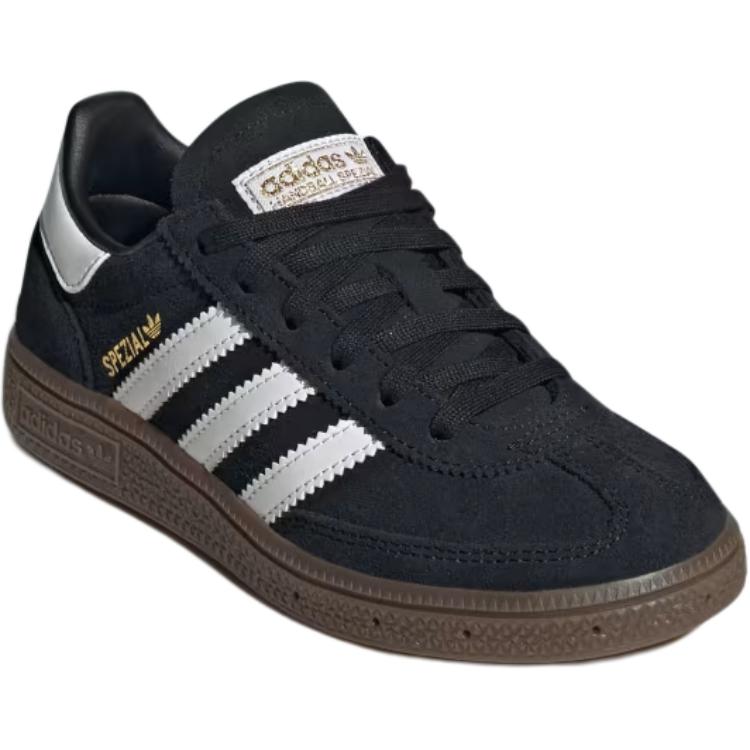 adidas Handball Spezial C Black White Gum Kids Sneakers Core-Black Cloud-White JI2894