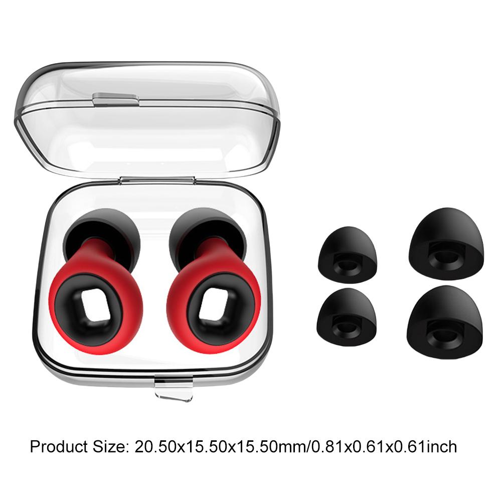 Moto Earplugs 27dB Noise Reduction Motorcycle Earplugs Ear Protector Reusable Silicone Ear Plugs for Sleeping Noise Cancelling
