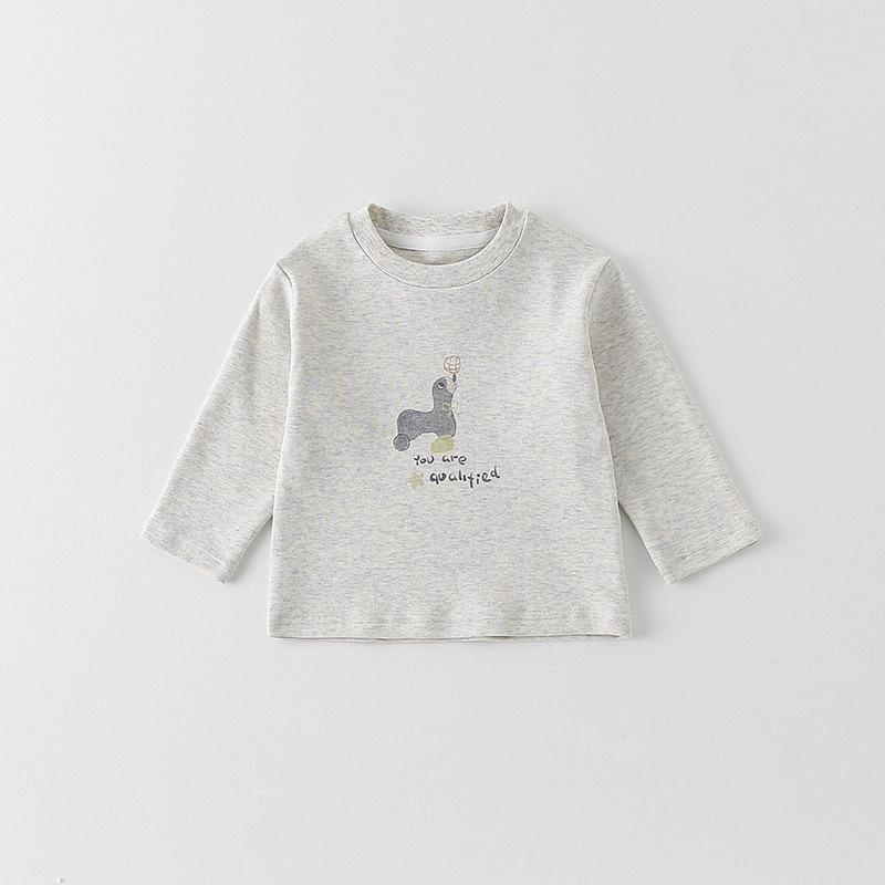 Infant Boys' Cartoon Long-Sleeved T-Shirt - 2026 Spring Collection