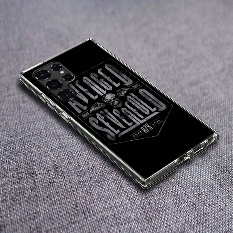 A-Avenged Sevenfold Phone Case For Samsung Galaxy S24 S23 S21 S20 FE S22 S26 Ultra S25 Edge S10 Plus Cover Clear TPU Capa Shell