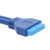 50cm USB 3.0 Extension Cable Dual Ports Panel Cable Motherboard Extension Cable  PC Building